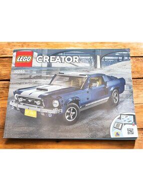 Lego Creator Ford Mustang 10265 Instruction Manual Book ONLY